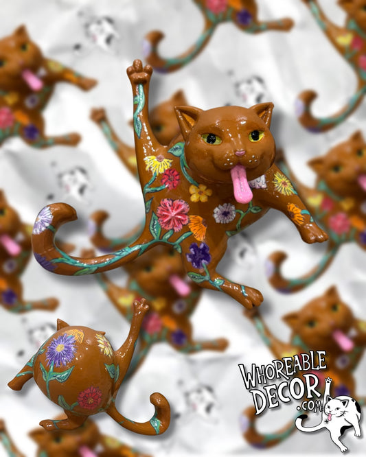 Collectible Whoreable Cat Figurine - Eras Piano