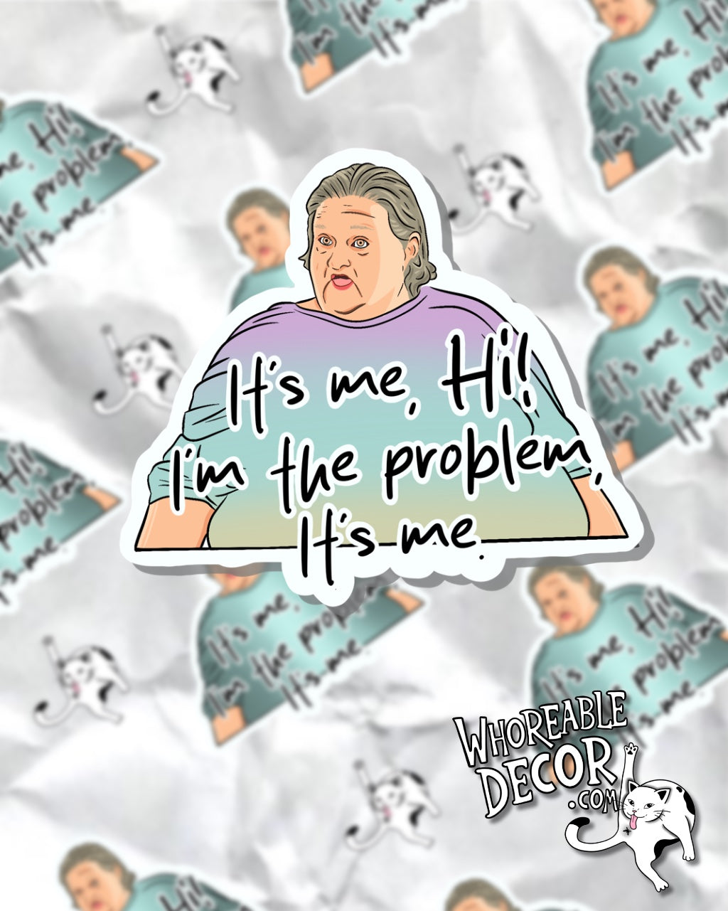 1000lb sisters - Darlene - The Problem - Sticker