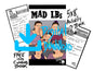 1000lb Sisters Mad Lbs Activity Book - Digital Download - Whoreable Decor