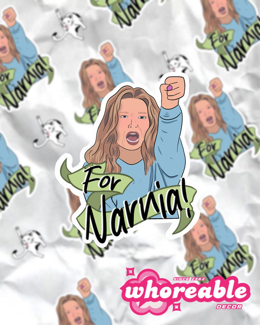 For Narnia - Baylen out loud - Sticker