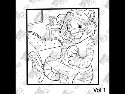 The Hungle Book Adult Coloring Books - Physical Copy - Whoreable Decor