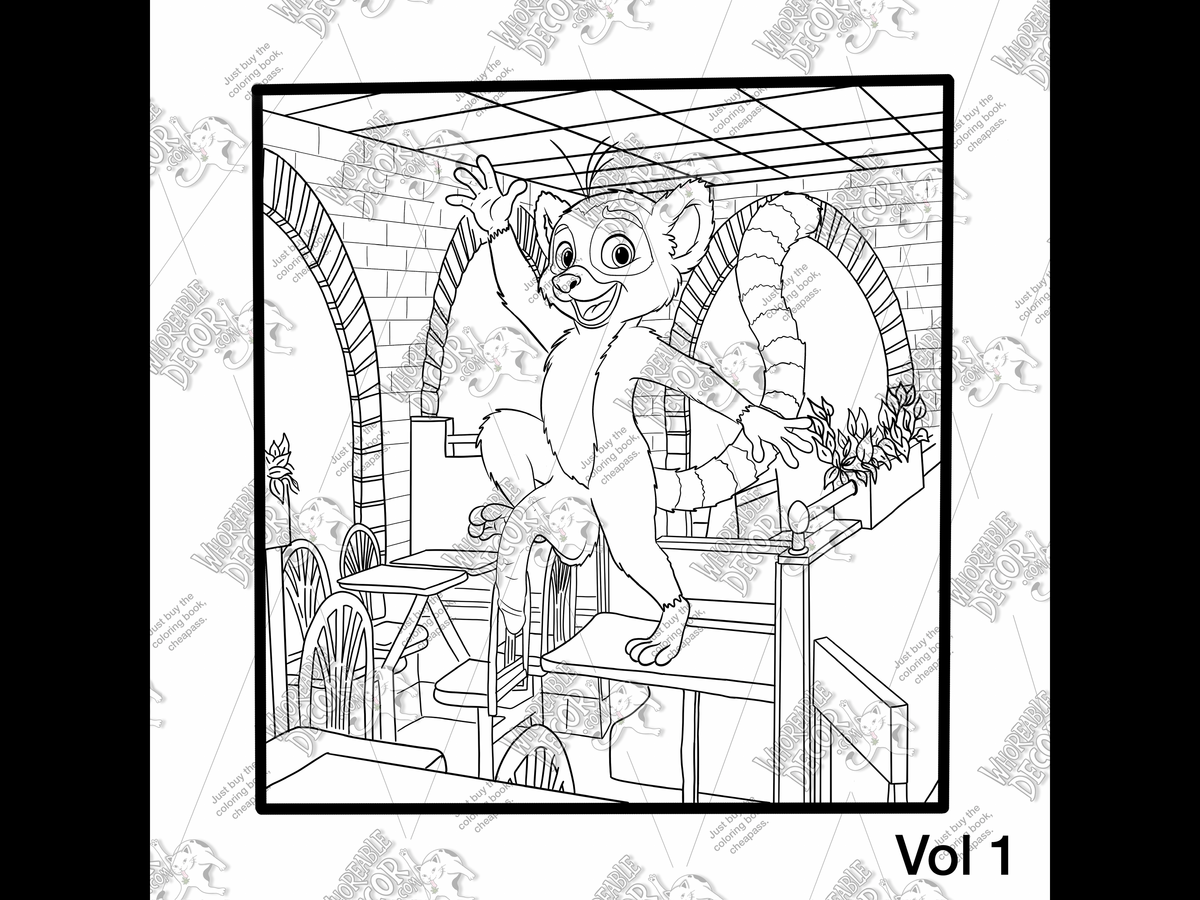 The Hungle Book Adult Coloring Books - Physical Copy - Whoreable Decor