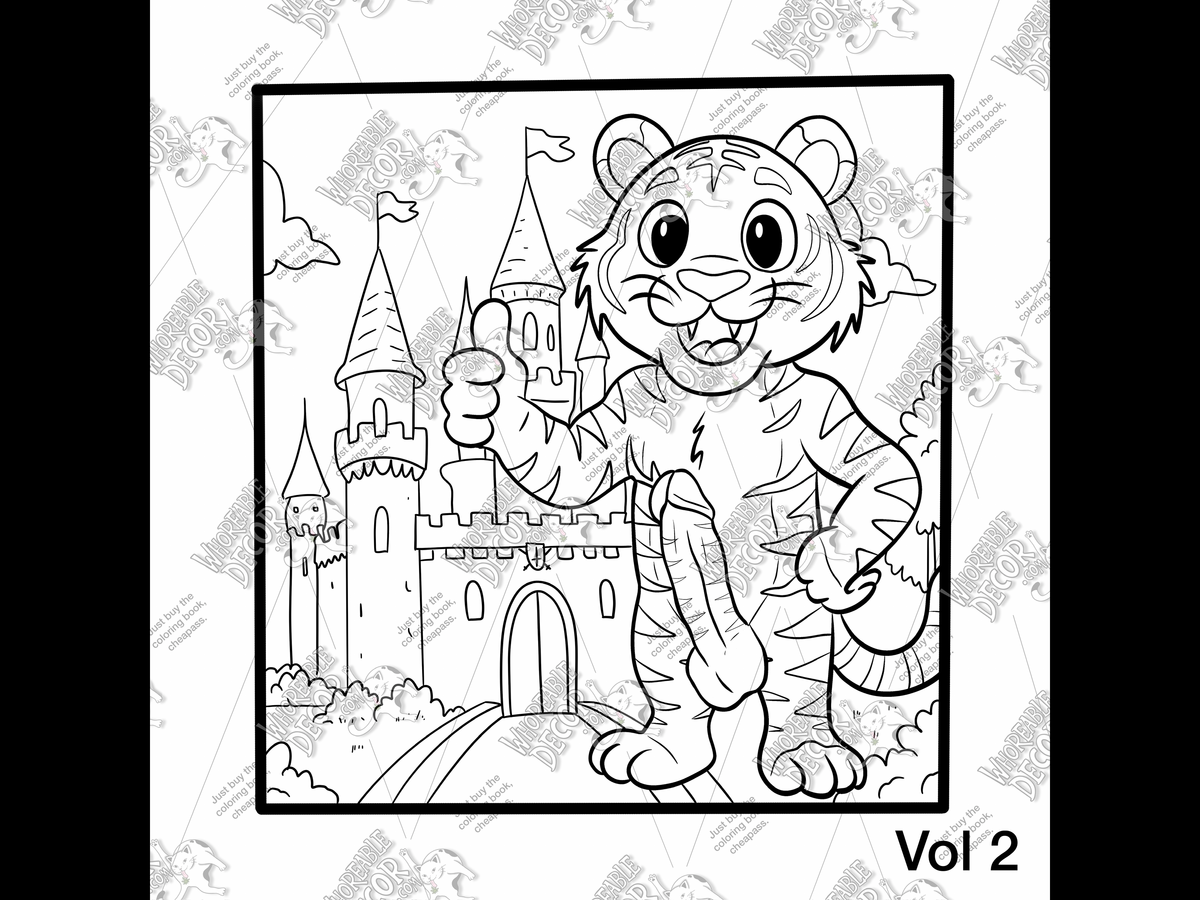 The Hungle Book Adult Coloring Books - Physical Copy - Whoreable Decor