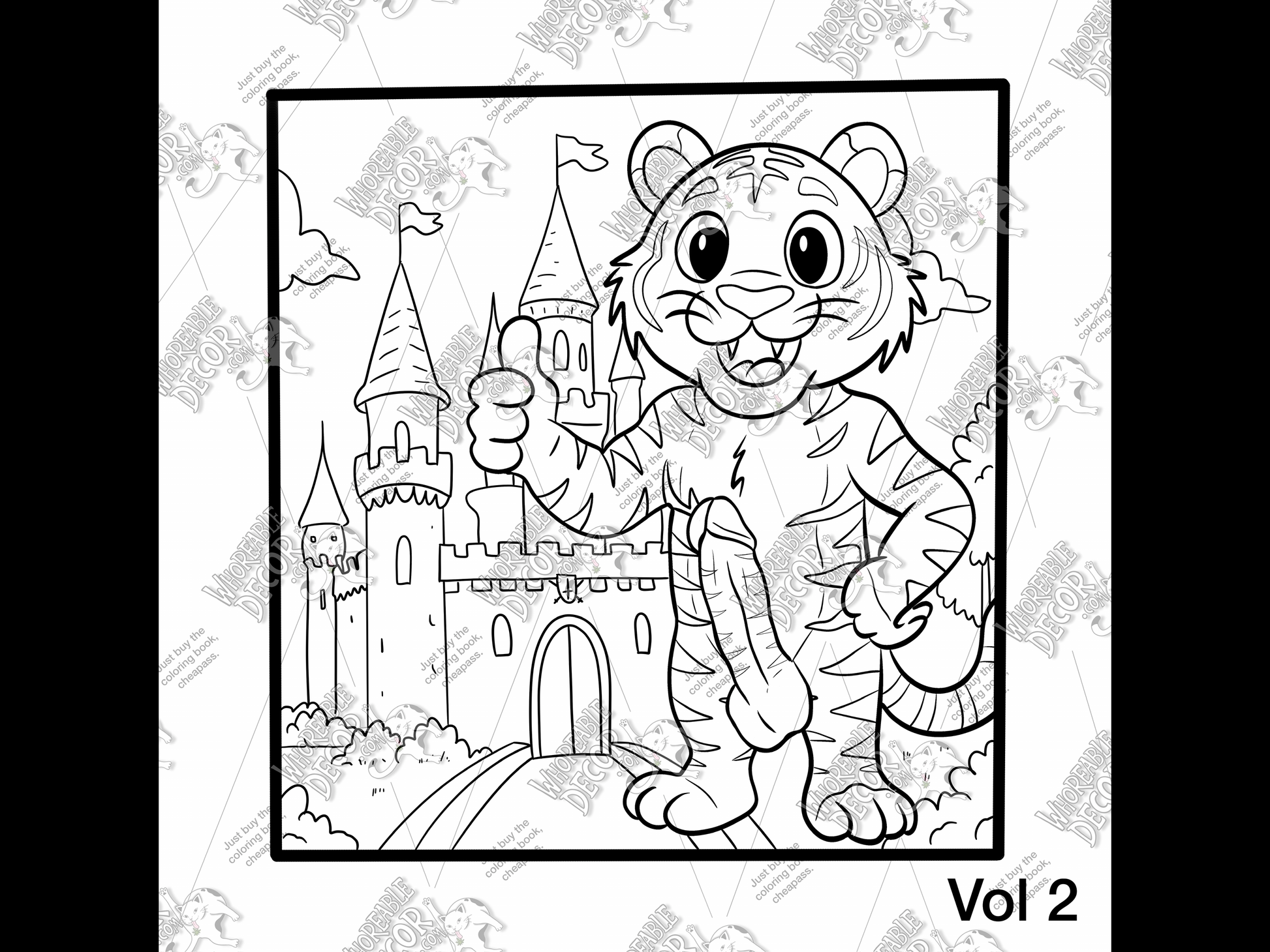 The Hungle Book Adult Coloring Books - Physical Copy - Whoreable Decor