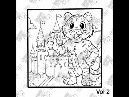 The Hungle Book Adult Coloring Books - Physical Copy - Whoreable Decor