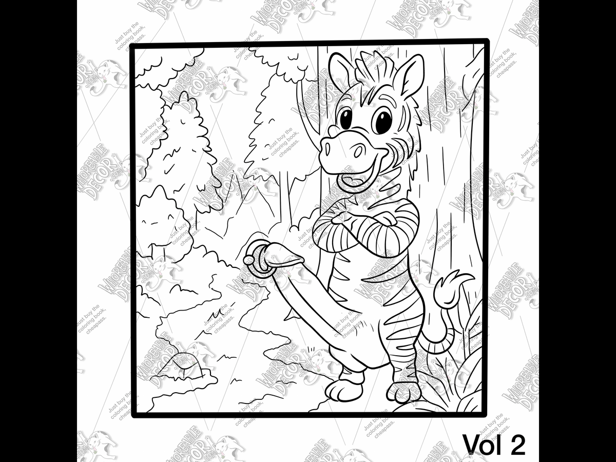 The Hungle Book Adult Coloring Books - Physical Copy - Whoreable Decor