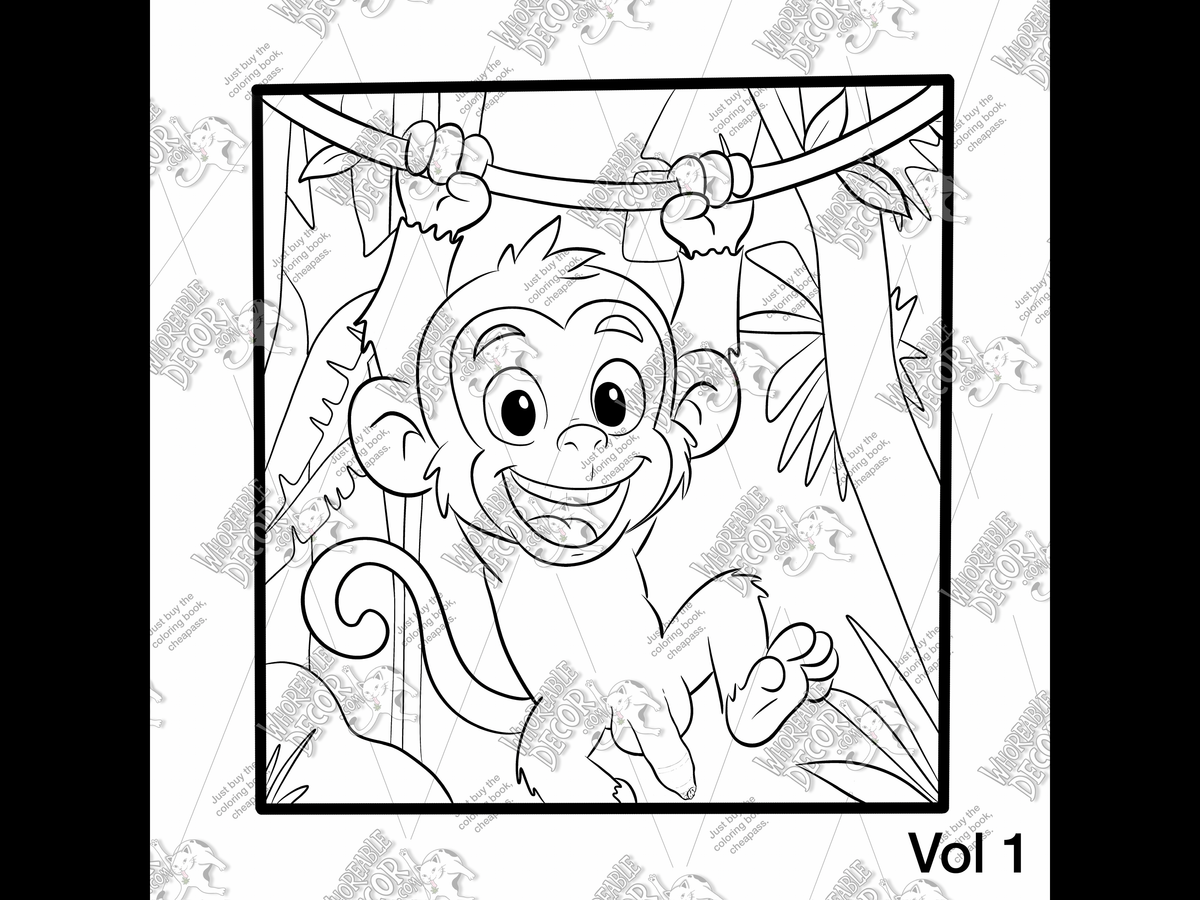 The Hungle Book Adult Coloring Books - Physical Copy - Whoreable Decor