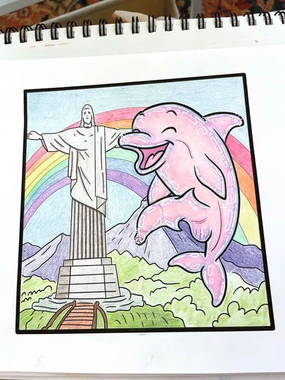 The Hungle Book Adult Coloring Books - Physical Copy - Whoreable Decor