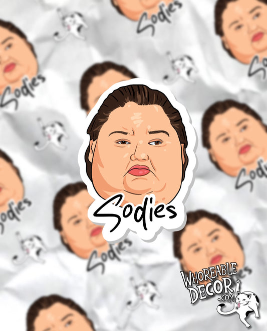 1000lb sisters - Amy - SODIES - Sticker