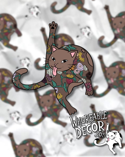 Whoreable Eras Piano Cat - sticker