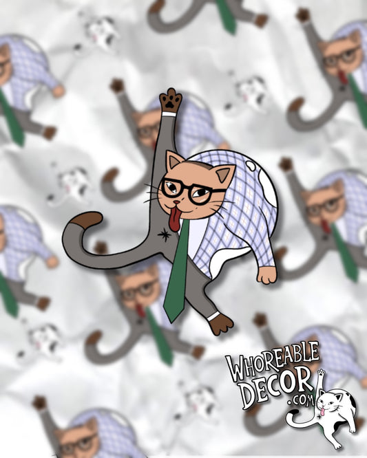 Whoreable Matt Foley Cat - sticker