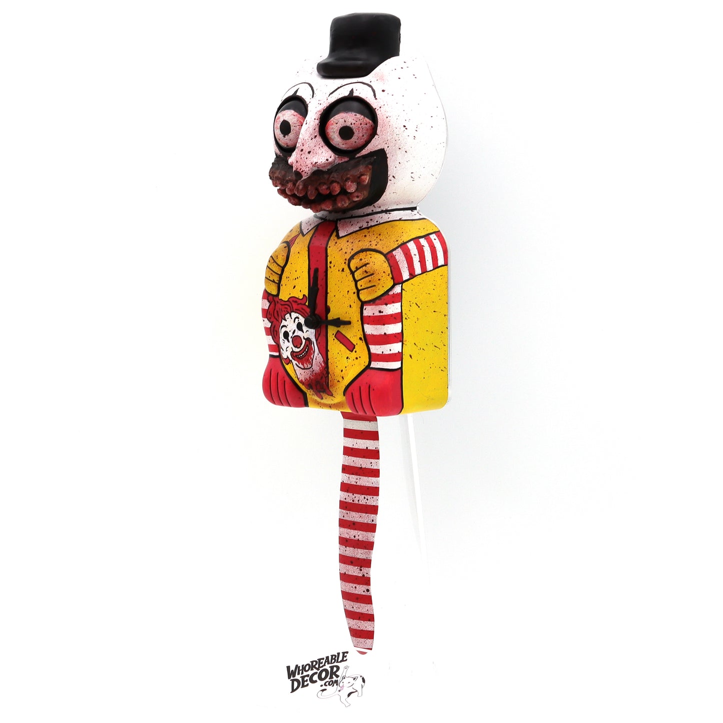 Mc Terrifying - Custom Kit Cat Clock