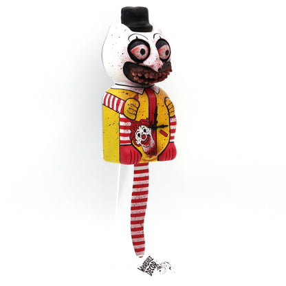 Mc Terrifying - Custom Kit Cat Clock