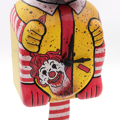 Mc Terrifying - Custom Kit Cat Clock