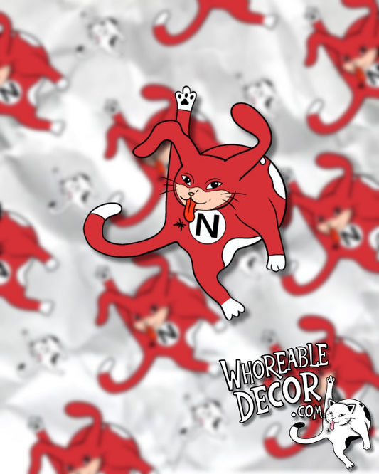 Whoreable Noid Cat - sticker