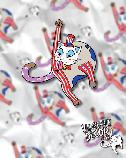 $5 Whoreable Cat Stickers Halloween Pack
