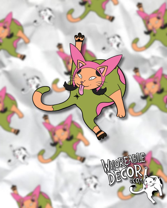 Whoreable Louise Belcher Cat - sticker