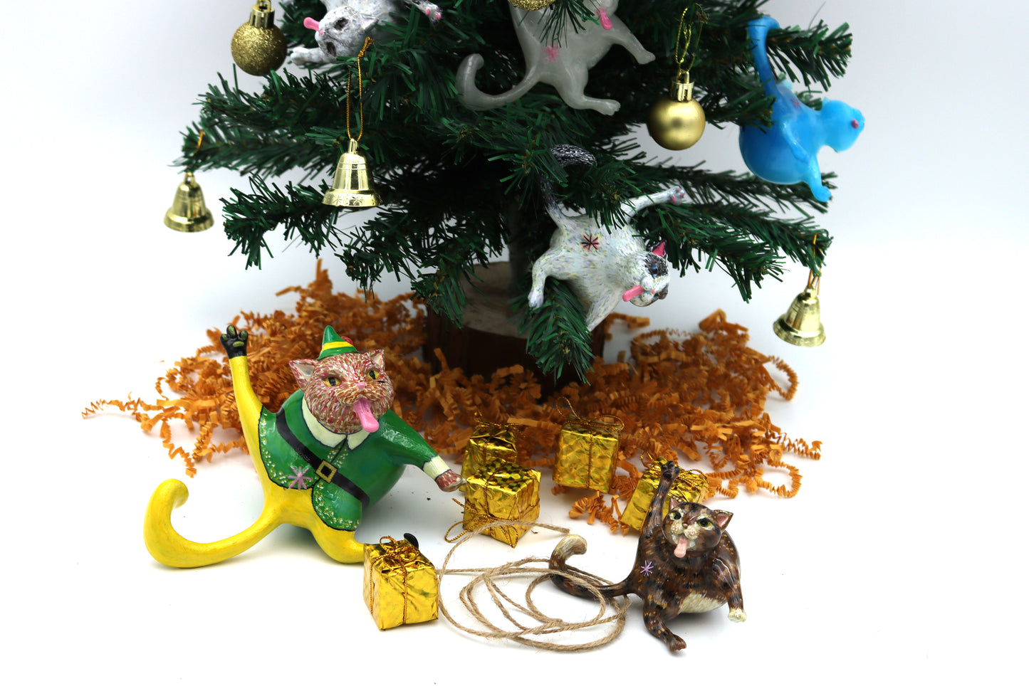 Collectible Whoreable Cat Whornament - Buddy The Elf