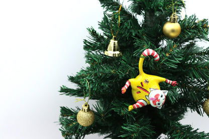 Collectible Whoreable Cat Whornament - Fast Food Clown