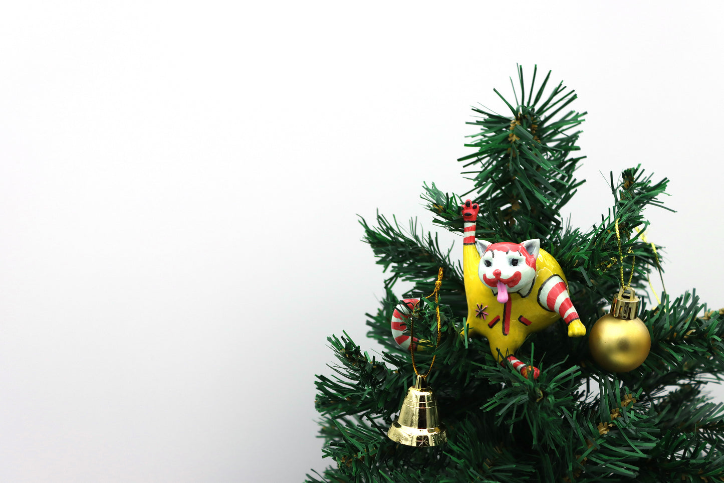 Collectible Whoreable Cat Whornament - Fast Food Clown