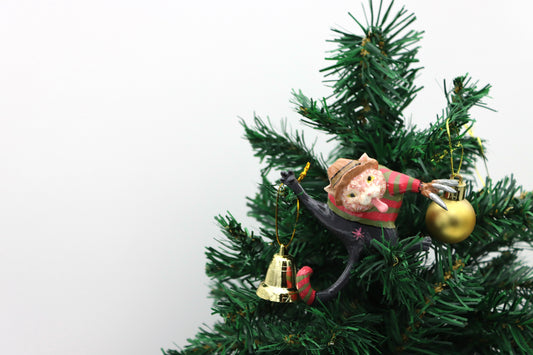 Collectible Whoreable Cat Whornament - Freddy Kruger