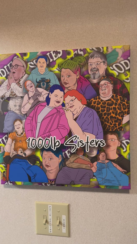 1000lb Sisters - wall art collage